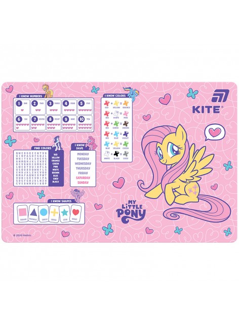Підкладка настільна 42,5х29 см Kite My Little Pony LP26-207