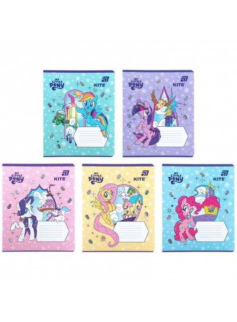 Зошит 12 аркушів, клітинка (1 шт.) Kite My Little Pony LP26-232 Зошит 12 аркушів, клітинка (1 шт.) Kite My Little Pony LP26-232