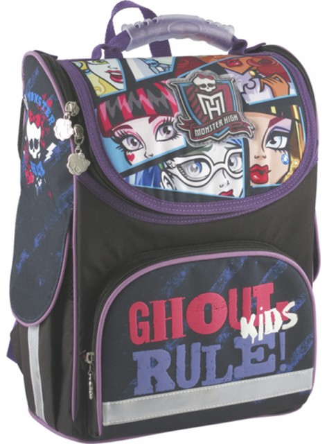 Рюкзак школьный каркасний Monster High MH14-501-3K