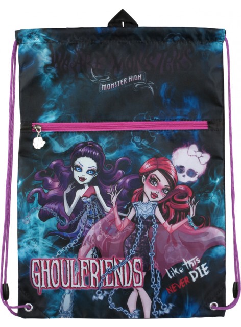 Сумка для обуви с карманом Monster High KITE MH15-601-4K