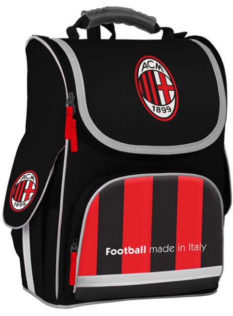 Рюкзак школьный каркасний FC Milan ML14-501K
