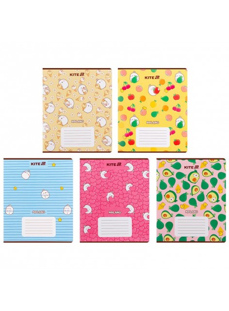 Зошит 18 аркушів, лінія (1 шт.) Kite Molang ML25-237