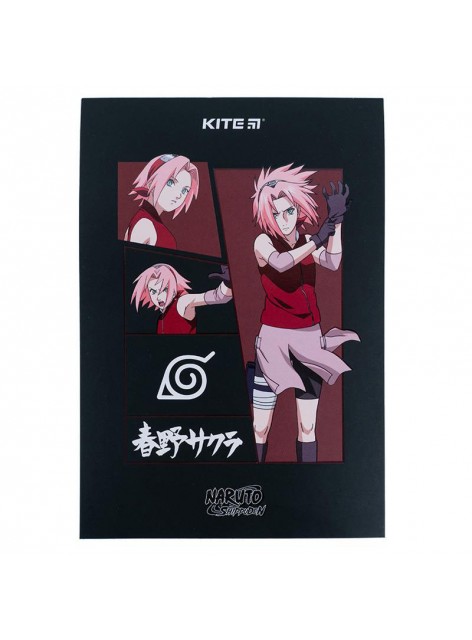 Блокнот А5, 50 аркушів Kite Naruto NR23-194-2