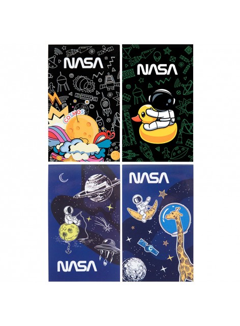 Блокнот-планшет, A6, 50 аркушів Kite NASA NS23-195