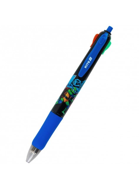 Ручка кулькова автоматична 4 кольори Kite Ninja Turtles NT25-067