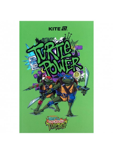 Блокнот А5, 64 листа Kite Ninja Turtles NT25-193-1 Блокнот А5, 64 листа Kite Ninja Turtles NT25-193-1