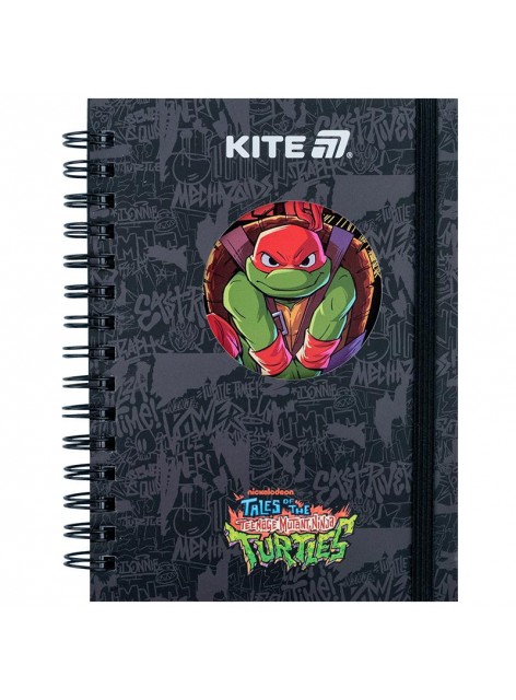 Блокнот вирубка А6, 80 аркушів Kite Ninja Turtles NT25-229