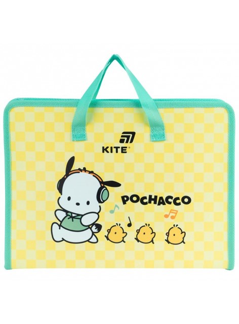Портфель А4 на блискавці Kite Pochacco PC26-202