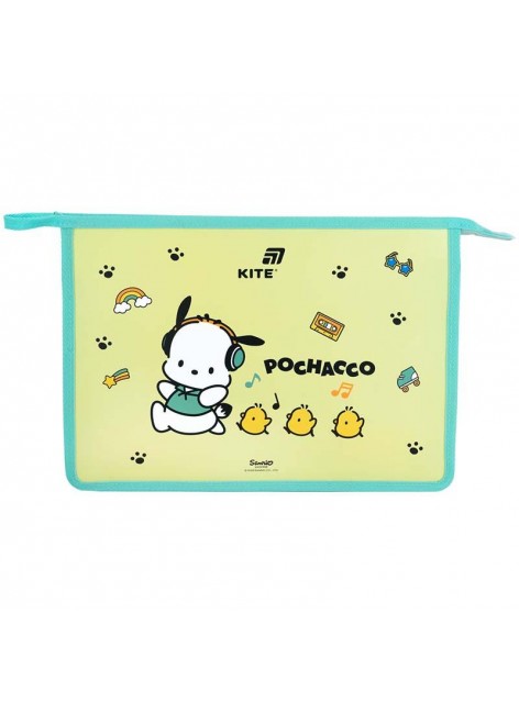 Папка А4+ на блискавці Kite Pochacco PC26-428