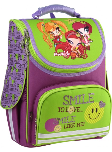 Рюкзак школьный каркасный Pop Pixie KITE PP15-501-2S