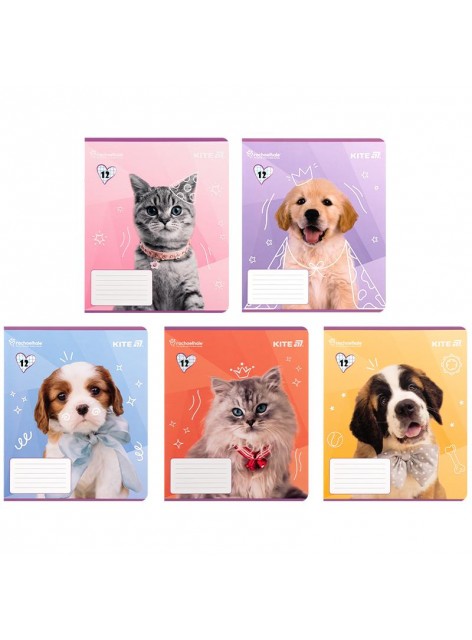 Зошит 12 аркушів, клітинка (1 шт.) Kite Rachael Hale R25-232