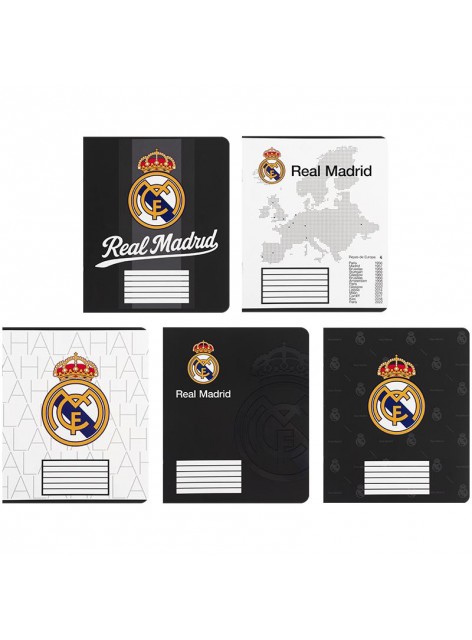 Зошит 18 аркушів, клітинка (1 шт.) Kite FC Real Madrid RL26-236