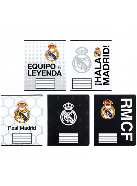 Зошит 18 аркушів, лінія (1 шт.) Kite FC Real Madrid RL26-237 Зошит 18 аркушів, лінія (1 шт.) Kite FC Real Madrid RL26-237