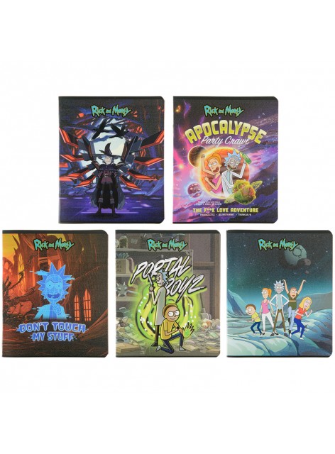 Зошит 24 аркуші, лінія (1 шт.) KITE Rick and Morty RM22-239