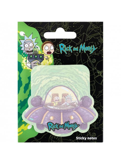Блок паперу з клейким шаром, 70х70мм, 50 аркушів Kite Rick and Morty RM23-298-1