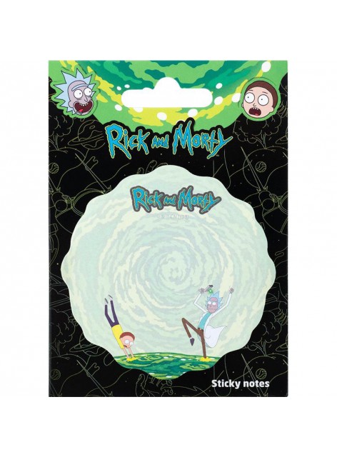 Блок паперу з клейким шаром, 70х70мм, 50 аркушів Kite Rick and Morty RM23-298-2