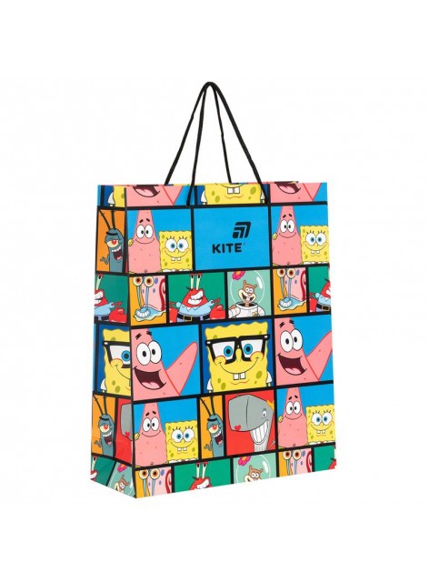 Пакет подарунковий 26х32 см Kite Sponge Bob SB26-266