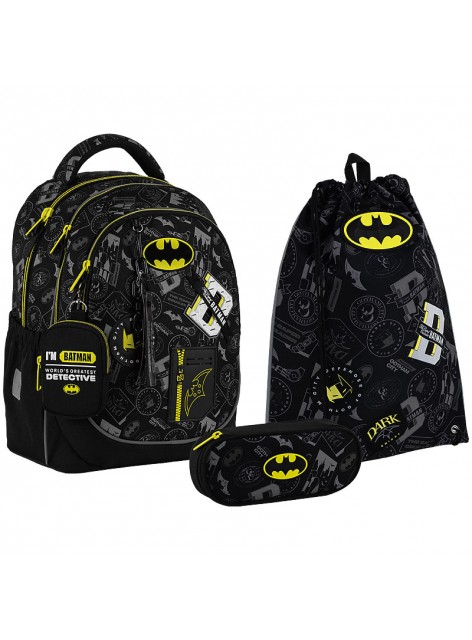 Рюкзак в комплекті 3 в 1 DC Comics KITE DC25-700M+600M+599
