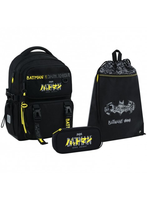 Рюкзак в комплекті 3 в 1 DC Comics KITE DC26-1022M+601M-1+662 Рюкзак в комплекті 3 в 1 DC Comics KITE DC26-1022M+601M-1+662
