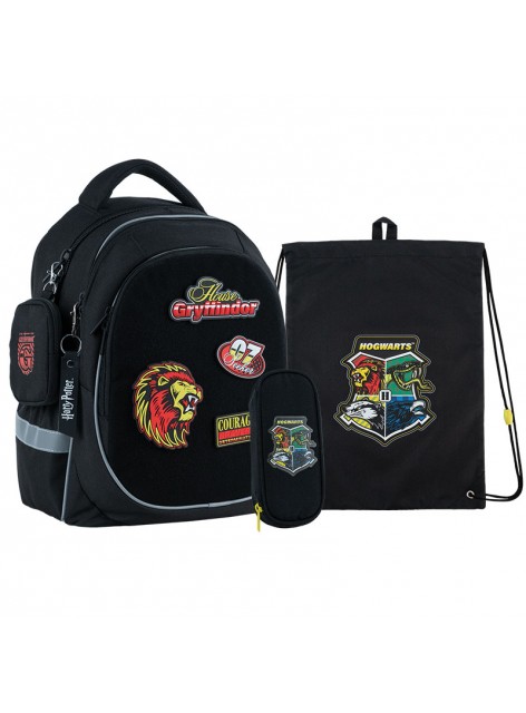 Рюкзак в комплекті 3 в 1 Harry Potter KITE HP24-700M+600M+599