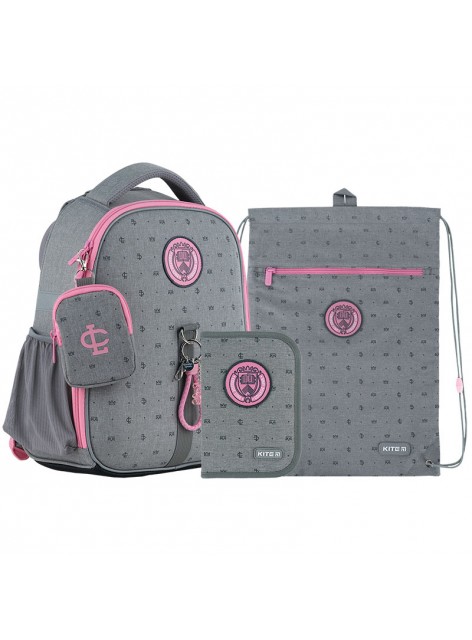 Рюкзак в комплекті 3 в 1 College Line KITE K24-555S-2+601M-1+622-1