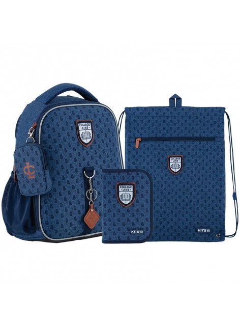 Рюкзак в комплекті 3 в 1 College Line KITE K24-555S-4+601M-2+622-2