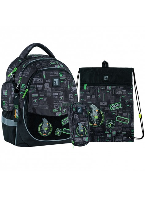 Рюкзак в комплекті 3 в 1 Fox Rules KITE K24-700M-4+601M-16+599-2 Рюкзак в комплекті 3 в 1 Fox Rules KITE K24-700M-4+601M-16+599-2