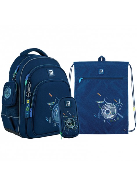 Рюкзак в комплекті 3 в 1 Goal KITE K24-763M-3+601M-12+662-2