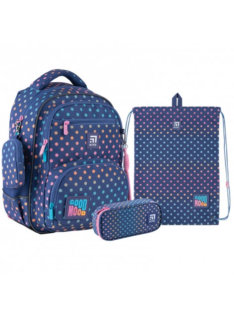 Рюкзак в комплекті 3 в 1 Good Mood KITE K24-773M-3+600M-15+662-7 Рюкзак в комплекті 3 в 1 Good Mood KITE K24-773M-3+600M-15+662-7