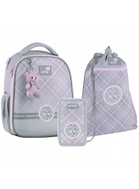 Рюкзак в комплекті 3 в 1 College Line KITE K26-555S-1+601M-3+623-1 Рюкзак в комплекті 3 в 1 College Line KITE K26-555S-1+601M-3+623-1