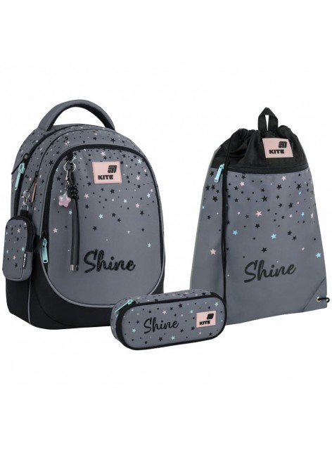 Рюкзак в комплекті 3 в 1 Shine KITE K26-700M-2+601M-26+599-11 Рюкзак в комплекті 3 в 1 Shine KITE K26-700M-2+601M-26+599-11