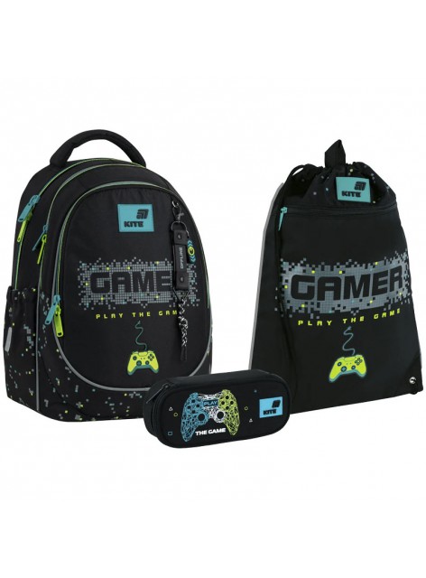 Рюкзак в комплекті 3 в 1 Play the Game KITE K26-700M-4+601M-10+599-8 Рюкзак в комплекті 3 в 1 Play the Game KITE K26-700M-4+601M-10+599-8