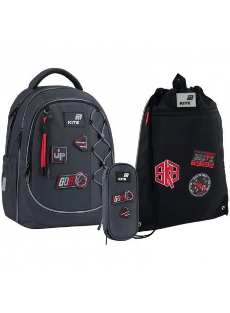 Рюкзак в комплекті 3 в 1 Sport Mode KITE K26-700M-6+601M-17+599-14 Рюкзак в комплекті 3 в 1 Sport Mode KITE K26-700M-6+601M-17+599-14