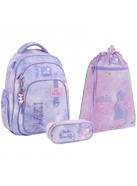 Рюкзак в комплекті 3 в 1 Fancy KITE K26-763M-1+601M-1+599-5 Рюкзак в комплекті 3 в 1 Fancy KITE K26-763M-1+601M-1+599-5