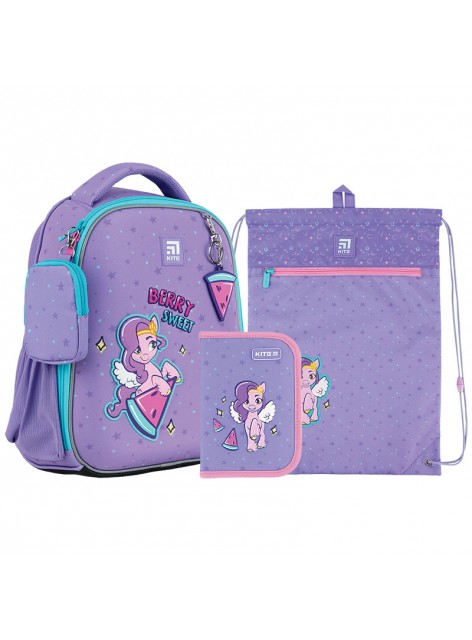 Рюкзак в комплекті 3 в 1 My Little Pony KITE LP24-555S+601M+622 Рюкзак в комплекті 3 в 1 My Little Pony KITE LP24-555S+601M+622
