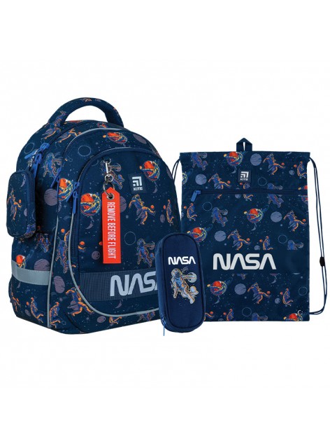 Рюкзак в комплекті 3 в 1 NASA KITE NS24-700M+601M+599-2