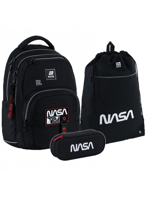 Рюкзак в комплекті 3 в 1 NASA KITE NS25-903L+24-601L+24-599