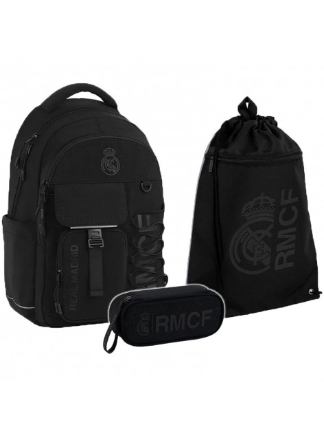 Рюкзак в комплекті 3 в 1 FC Real Madrid KITE RL26-2597L+601M+599