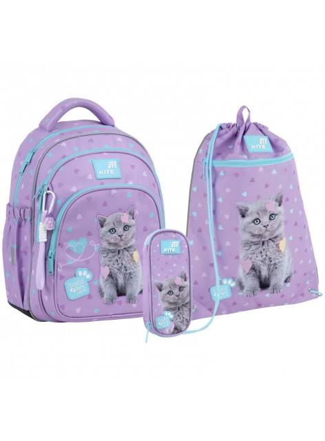 Рюкзак в комплекті 3 в 1 Studio Pets KITE SP26-763S+601M-2+599 Рюкзак в комплекті 3 в 1 Studio Pets KITE SP26-763S+601M-2+599