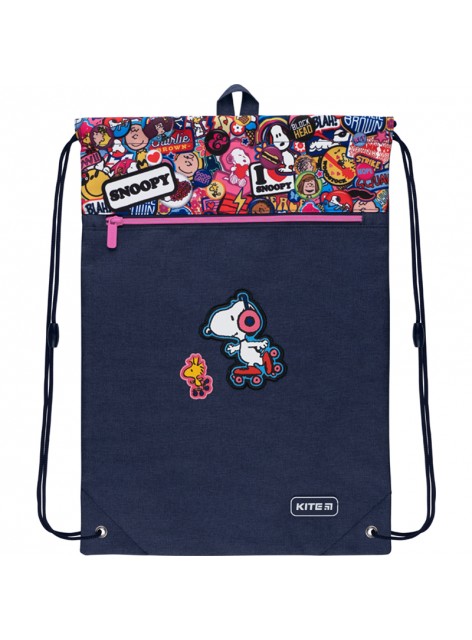 Сумка для взуття з кишенею Kite Snoopy SN22-601M-1