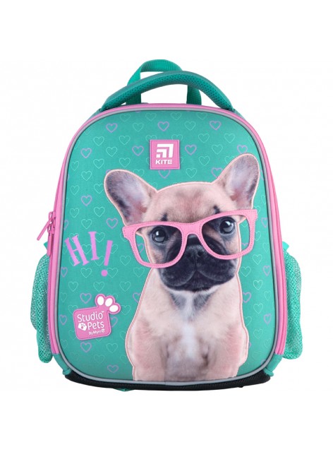 Рюкзак школьный каркасный KITE Studio Pets SP21-555S-1