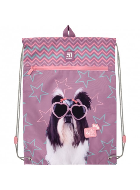 Сумка для обуви с карманом KITE Studio Pets SP21-601M-3