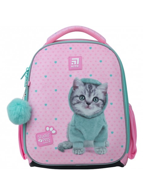 Рюкзак шкільний каркасний KITE Studio Pets SP22-555S-1