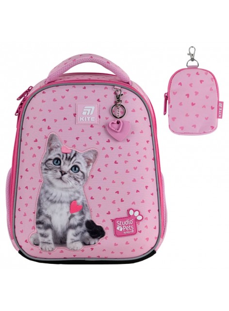 Рюкзак шкільний каркасний Kite Studio Pets SP25-555S-1