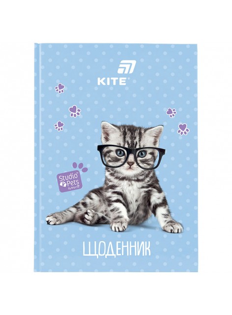 Щоденник шкільний Kite Studio Pets SP26-262-2