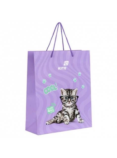 Пакет подарунковий 26х32 см Kite Studio Pets SP26-266
