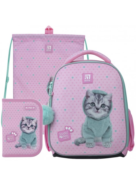 Рюкзак в комплекті 3 в 1 Studio Pets KITE SP22-555S-1+600M-3+622-2