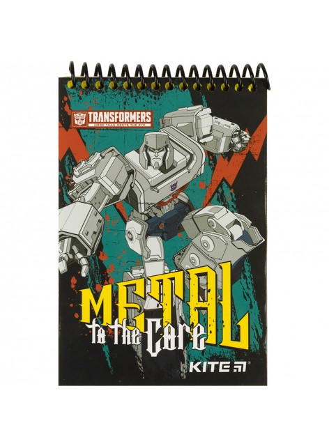 Блокнот А6, 48 листов KITE Transformers TF21-196
