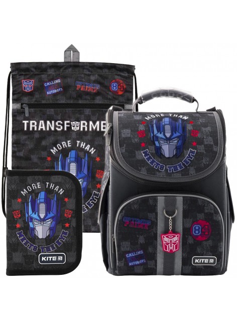 Рюкзак в комплекте 3 в 1 Transformers KITE TF19-501S-2+601M-3+621-2