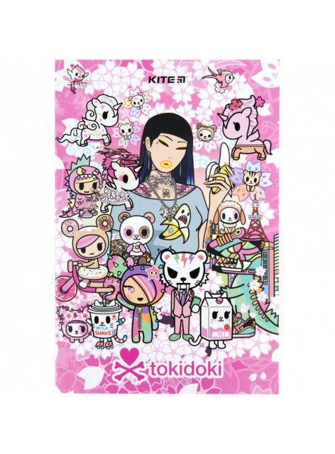 Блокнот А5, 64 листа Kite Tokidoki TK23-193-1